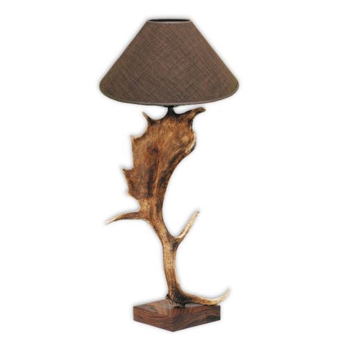 Lampada con vere corna di daino. NO Paralume. 159605