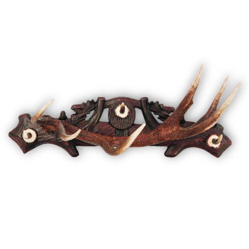Colgadero con real cuerno de ciervo. 80x40cm 119905