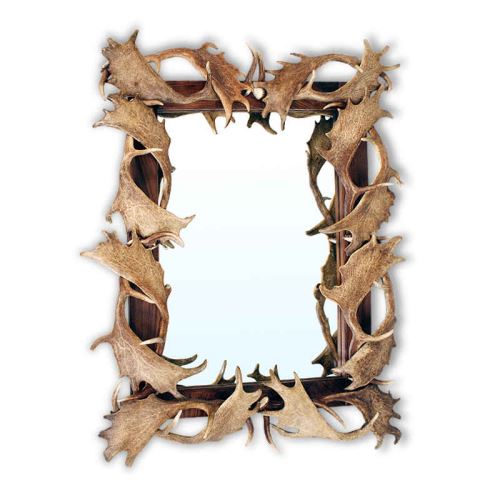 Espejo con real cuerno de gamo. M: 130x100cm 118813
