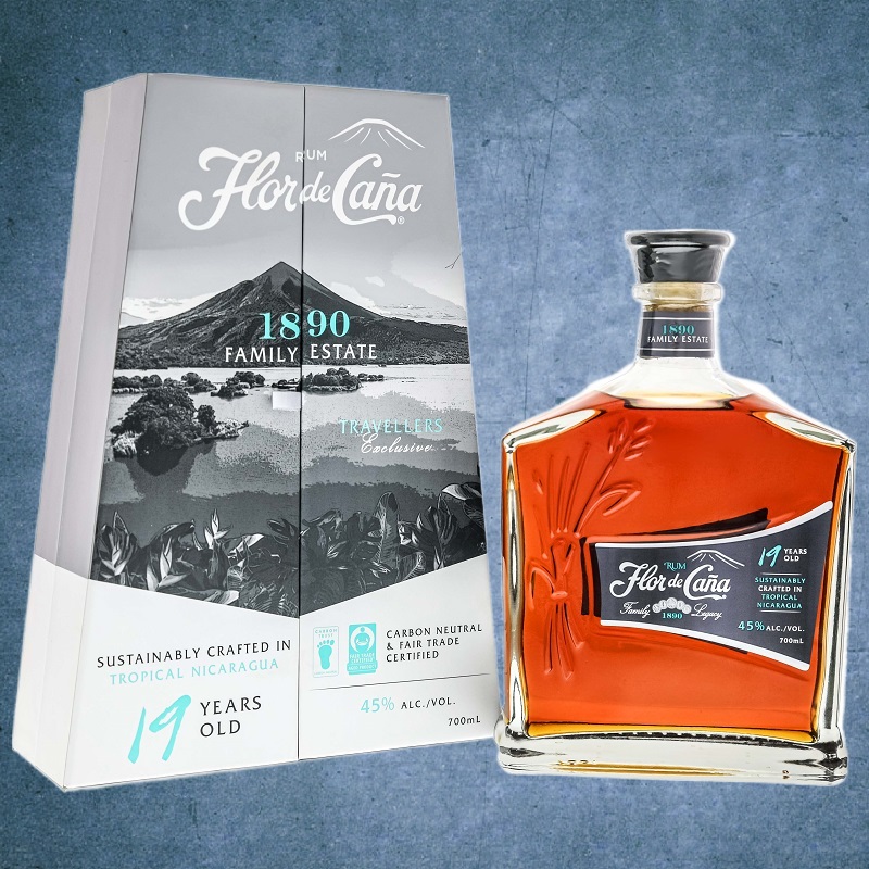 FLOR DE CANA RUM 19 ANOS Limited Edition - Nicaragua - 700ml - BOX - ES