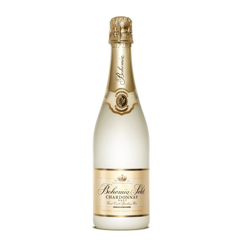 Bohemia Sekt Chardonnay Brut - Blanc de Blanc - 1x 750ml - IT