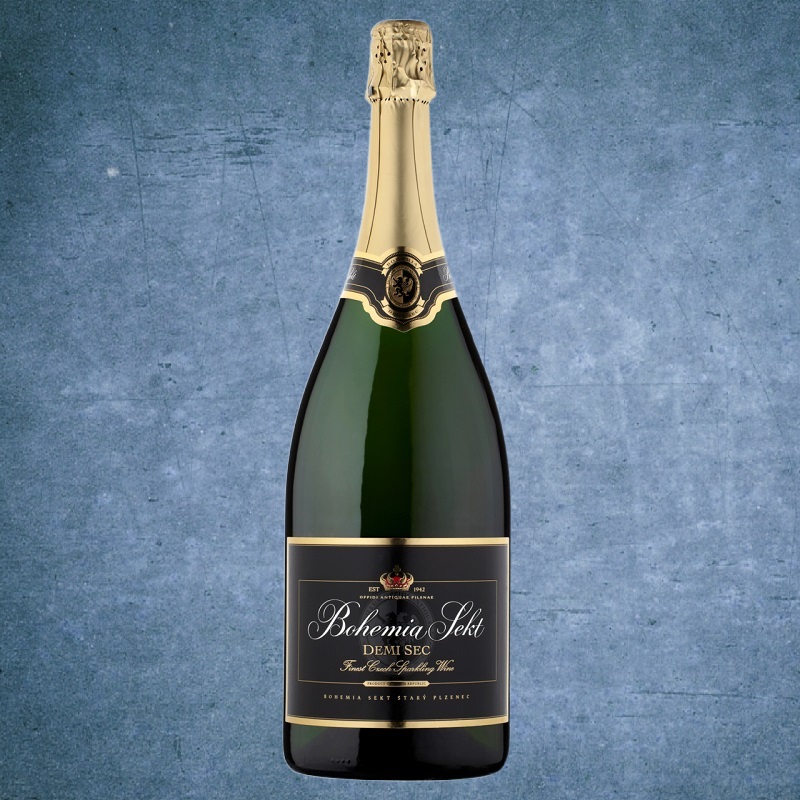 Bohemia Sekt Demi Sec - Bottiglia Magnum - 1x 1500ml - IT