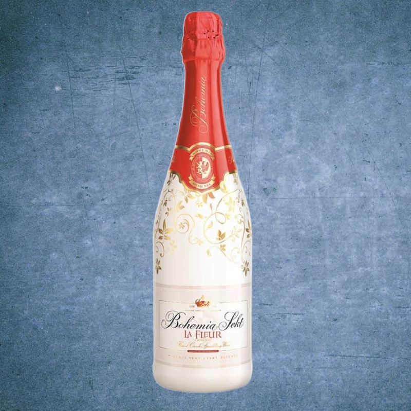 Bohemia Sekt La Fleur Demi Sec - Bottiglia - 1x 750ml - IT