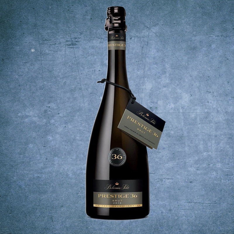 Bohemia Sekt Prestige Brut 36 monate - Flasche - 1x 750ml - DE