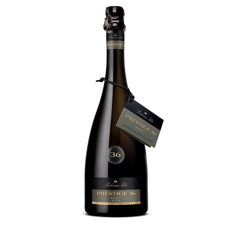 Bohemia Sekt Prestige Brut 36 monate - Flasche - 1x 750ml - DE