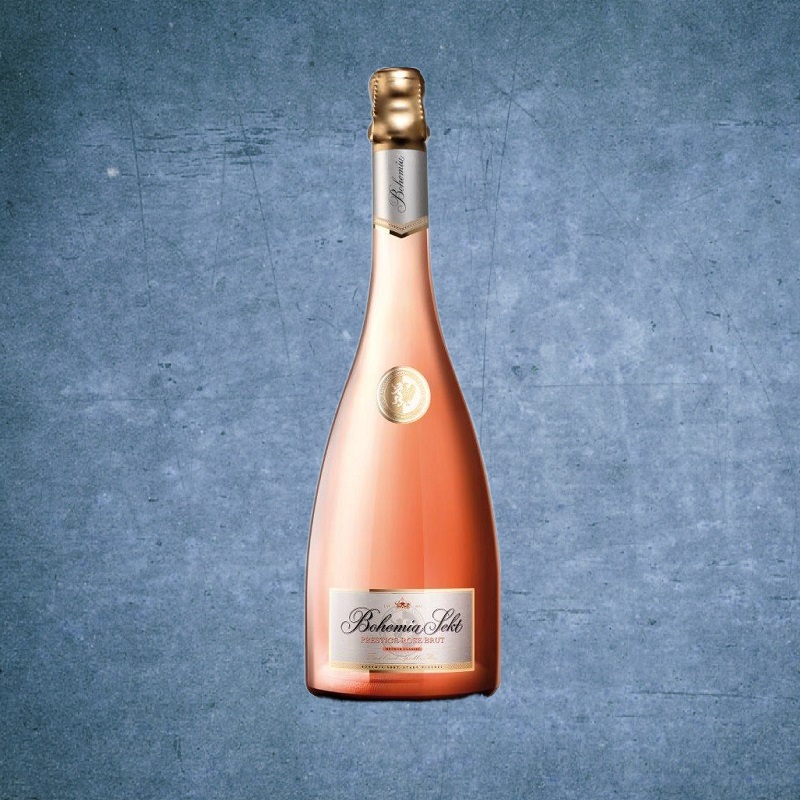 Bohemia Sekt Prestige Brut Rose' - Bottiglia - 1x 750ml - IT