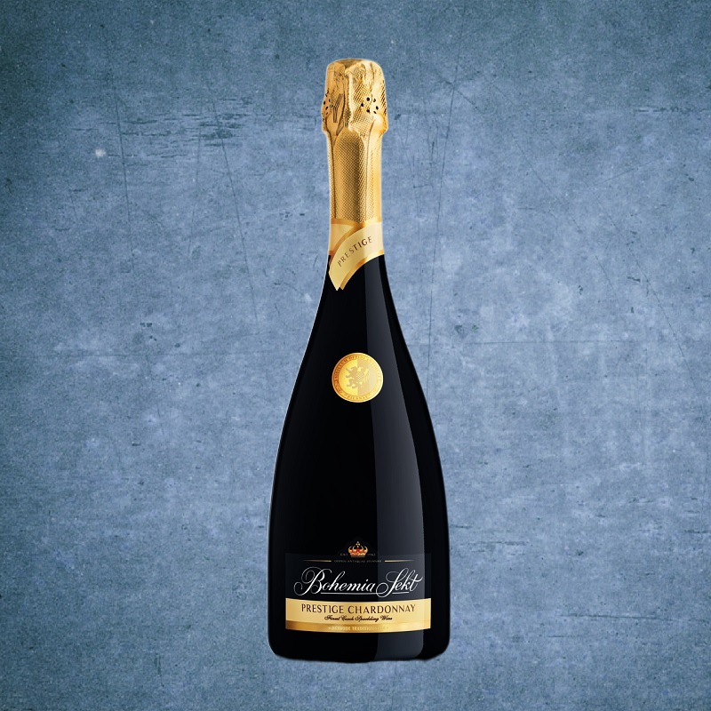 Bohemia Sekt Prestige Chardonnay - Blanc de Blanc Brut - 1x 750ml - IT