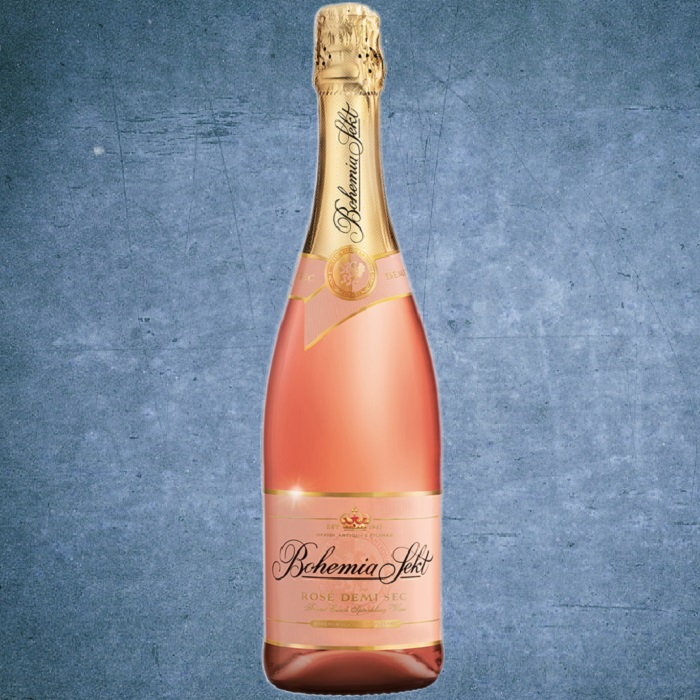Bohemia Sekt Rose' Demi Sec - Bottiglia - 1x 750ml - IT