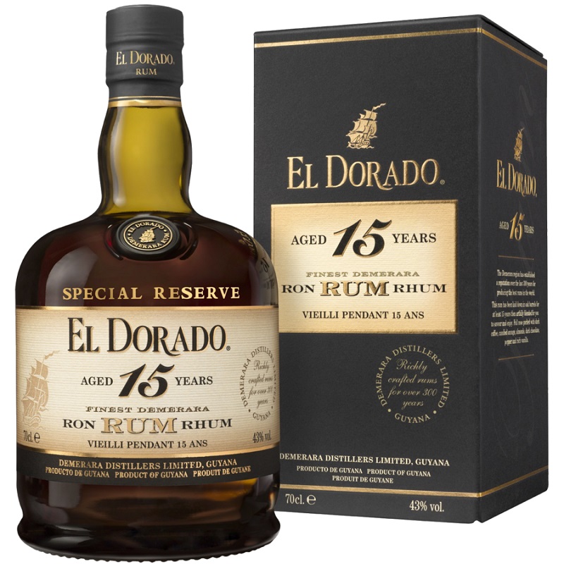 EL DORADO Rum 15 Years - BOX - 700ml - IT