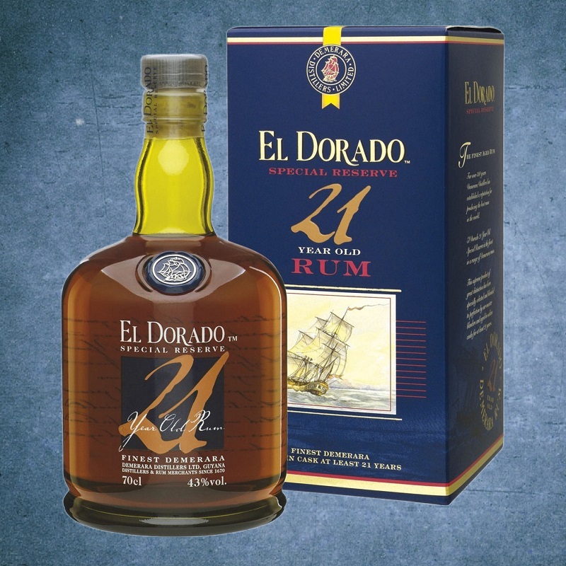 EL DORADO Rum 21 Years - BOX - 700ml - IT