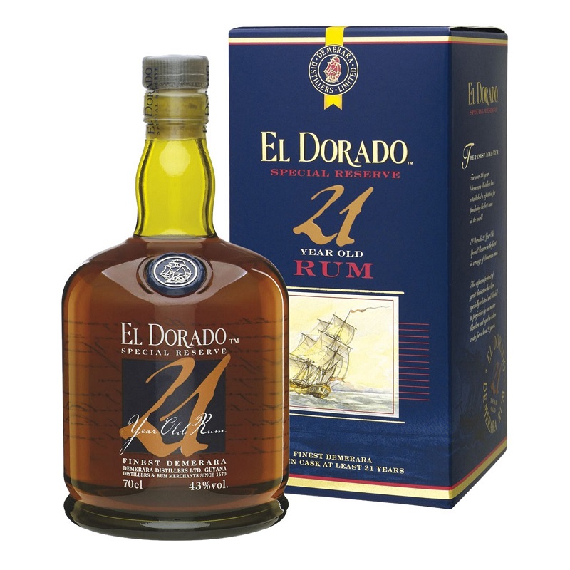 EL DORADO Rum 21 Years - BOX - 700ml - ES