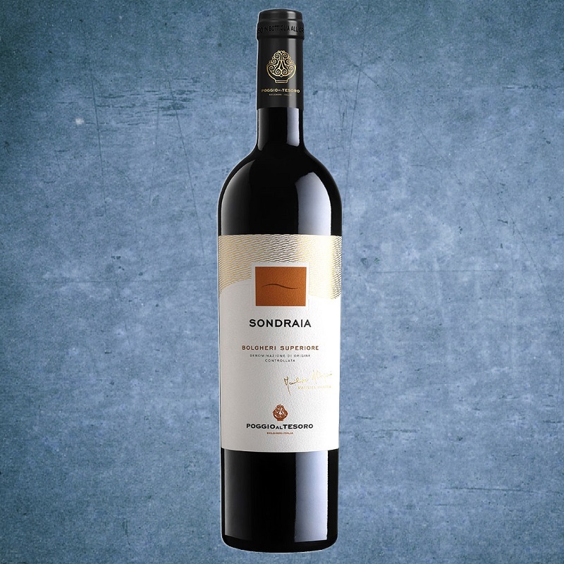 Poggio Al Tesoro - Sondraia 2019 Bolgheri Rosso DOC Superiore - 750ml - DE