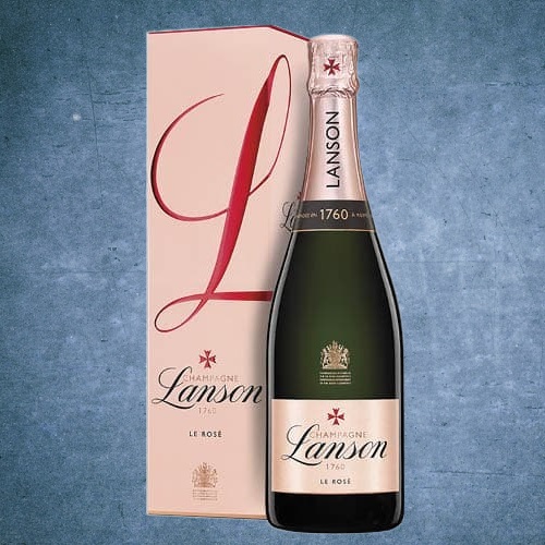 LANSON Le Rose\' Brut - Champagne AOC - 750ml - BOX - DE