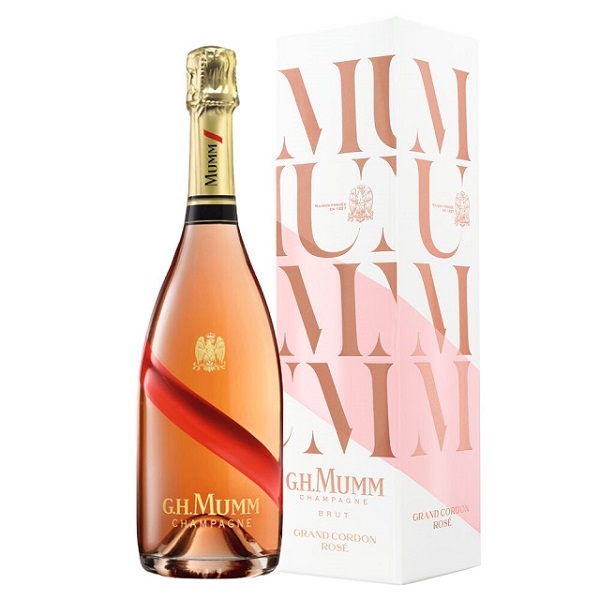 G.H. MUMM Grand Cordon Rose\' Brut - Champagne AOC - BOX - 750ml - IT