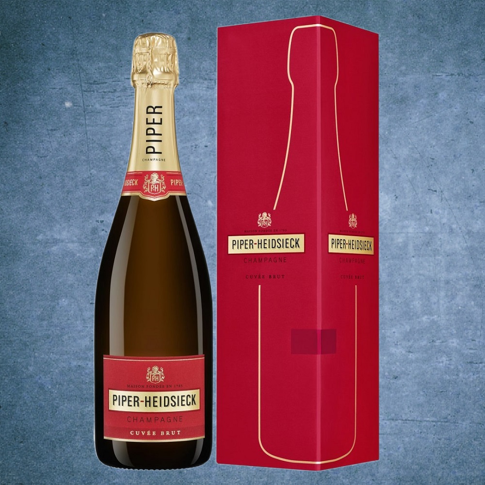 PIPER HEIDSIECK Cuvee Brut - Champagne AOC - BOX -  750ml - IT