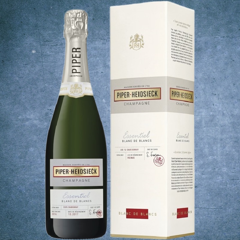 PIPER HEIDSIECK Essentiel Blanc de Blanc Extra Brut- Champagne AOC -  750ml - IT