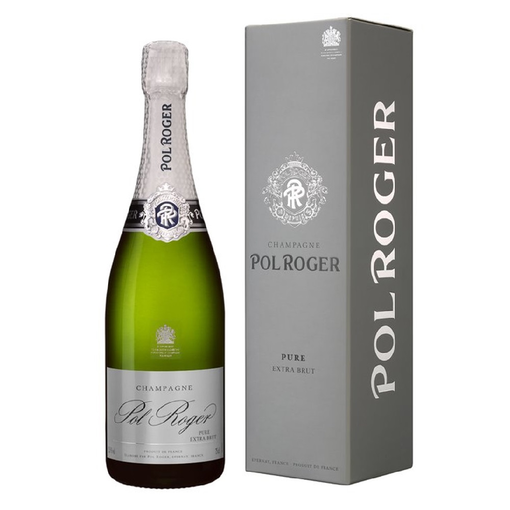 POL ROGER PURE - Extra Brut - Champagne AOC - BOX - 750ml - FR