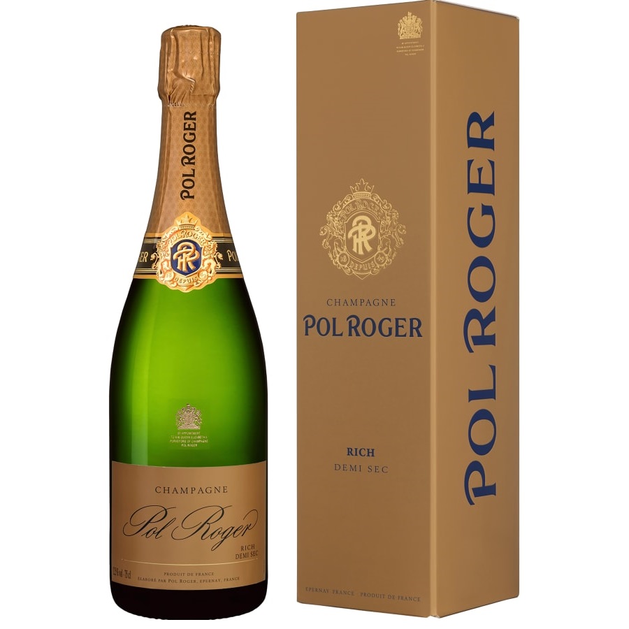 POL ROGER Rich - Demi Sec - Champagne AOC - BOX - 750ml - IT