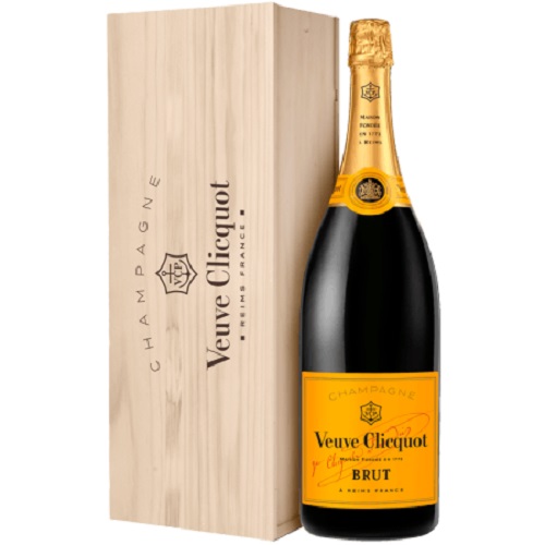 VEUVE CLICQUOT Brut Yellow Label JEROBOAM - Champagne AOC - BOX - 3000ml - IT