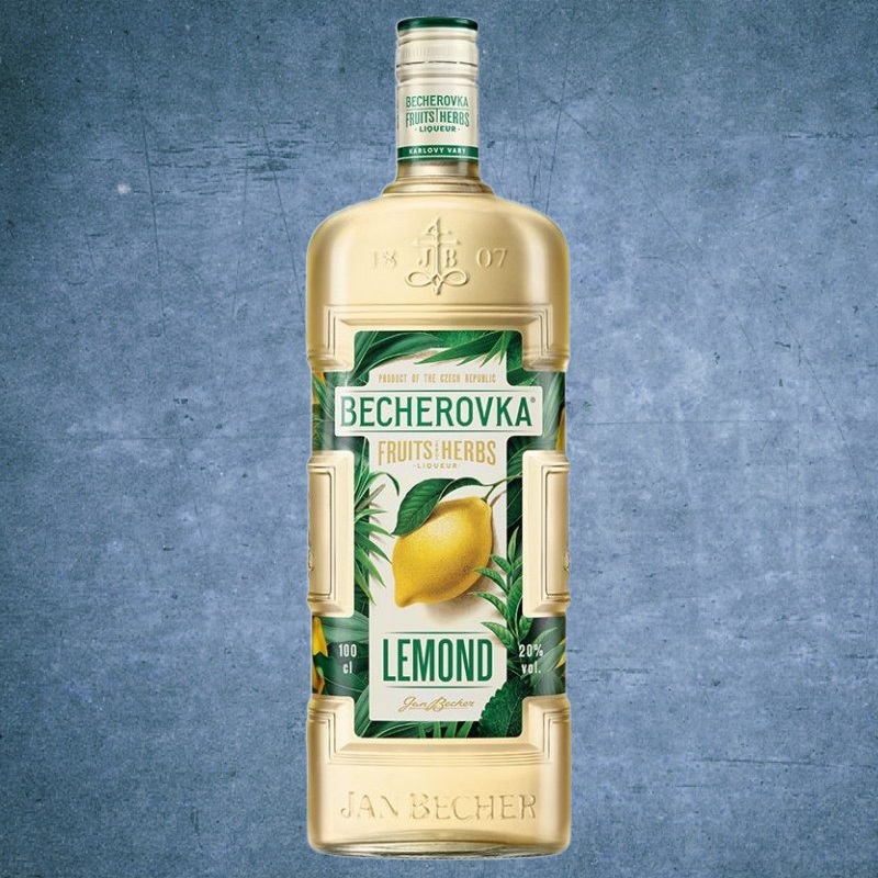 Becherovka Lemond - Liquore alle erbe - 1000ml - IT