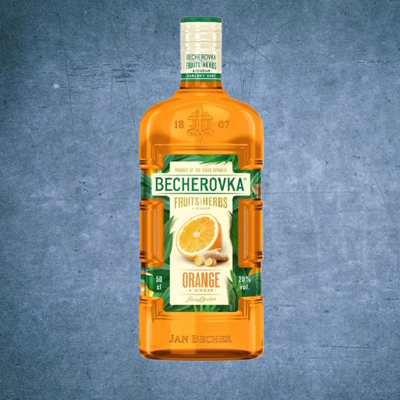Becherovka Orange and Ginger - Liquore alle erbe - 500ml - IT