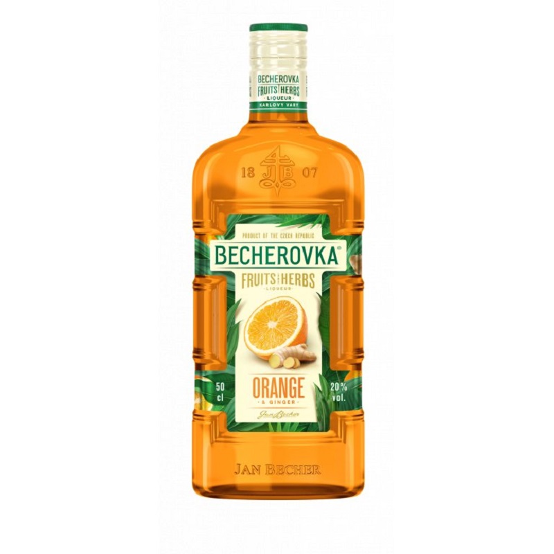 Becherovka Orange and Ginger - Liquore alle erbe - 500ml - IT