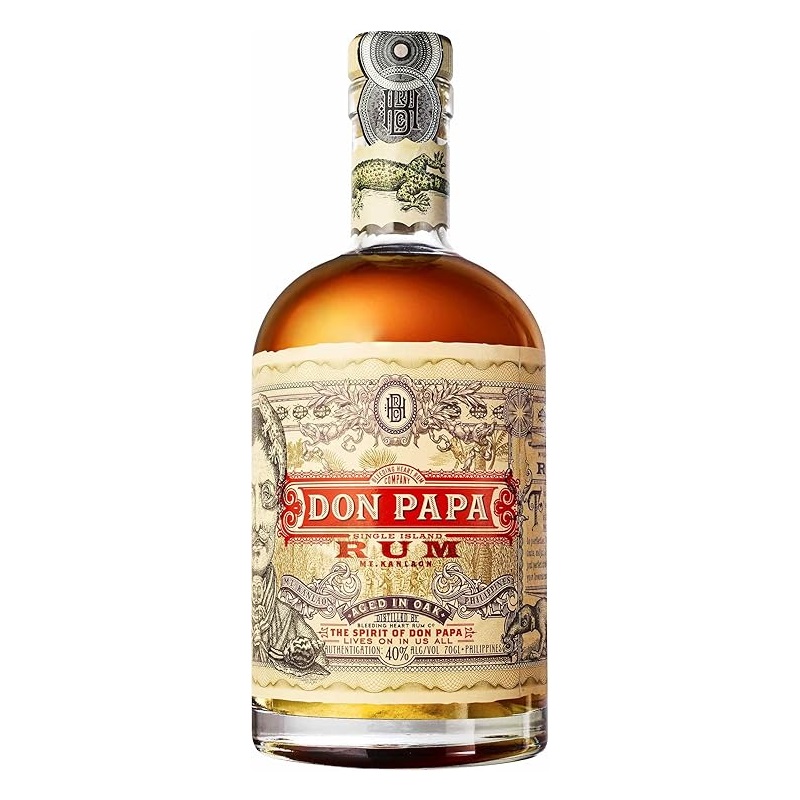 Don Papa Rum 7 year Old Phillipines Rum - 700ml - IT