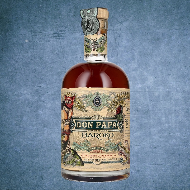 Don Papa Rum BAROKO Phillipines Rum - 700ml - UK