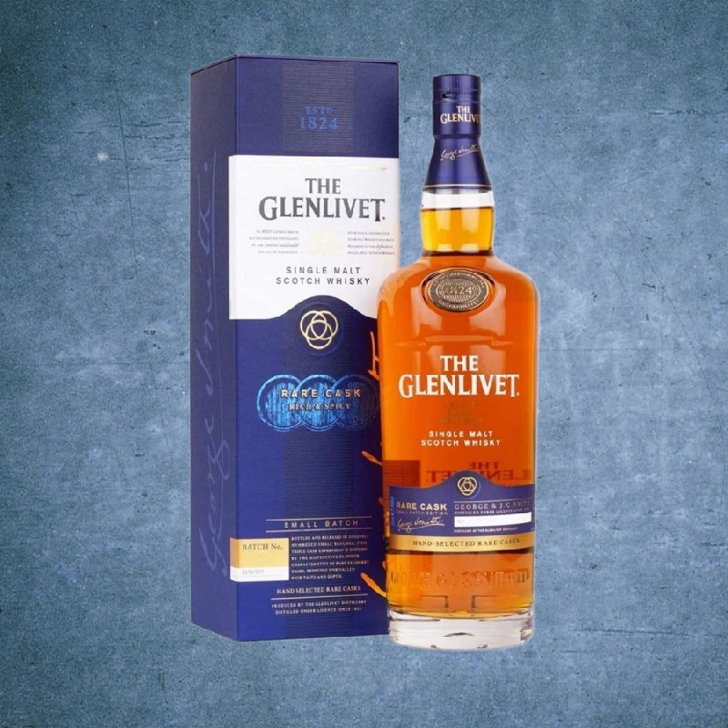 GLENLIVET Triple Cask Matured - Rich and Spicy Single Malt Whisky - 1L - ES
