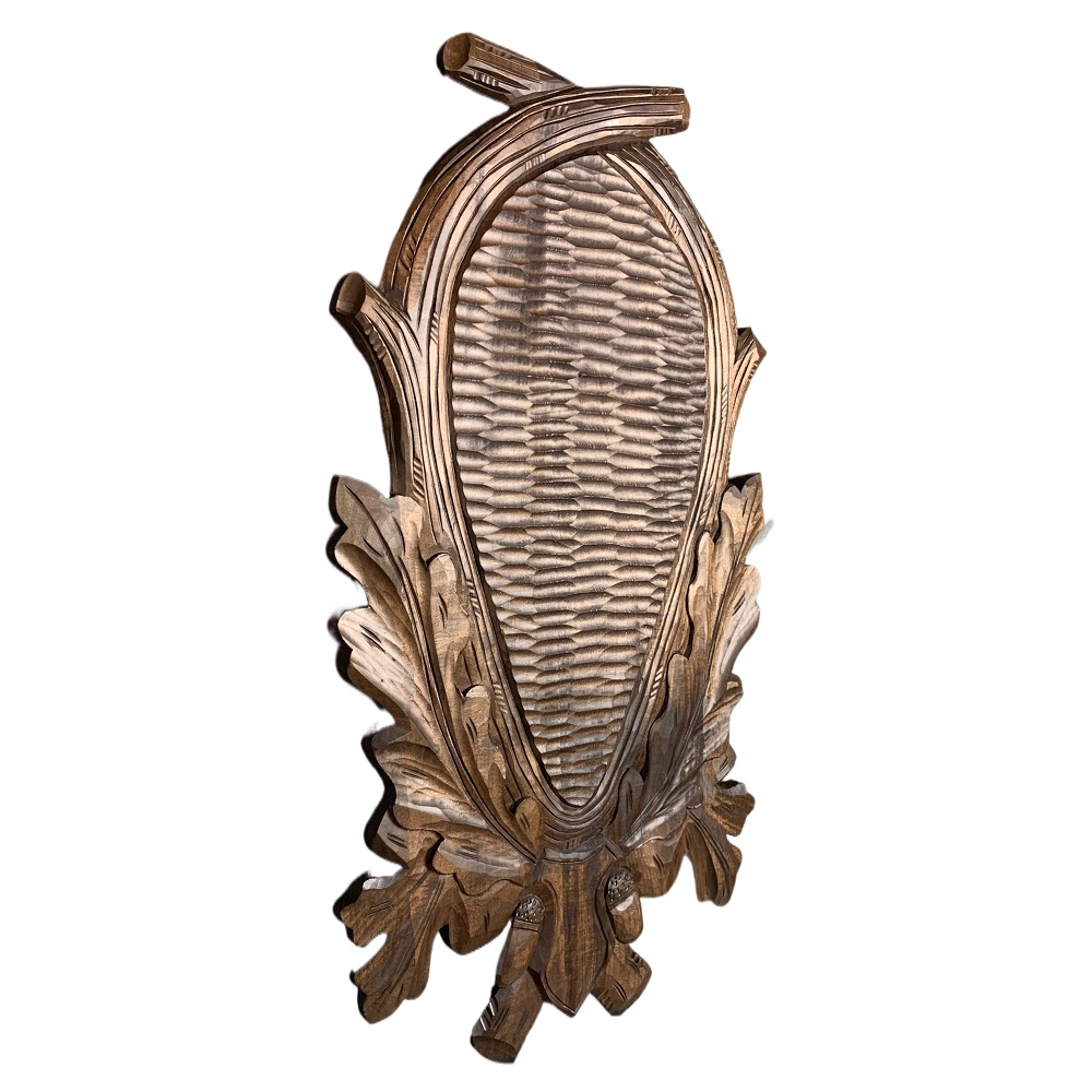 Wooden shield for deer trophy. Panel. Plaque. Antlers. 58x32cm 231201