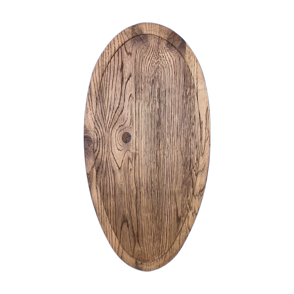 Escudo de madera para trofeo de ciervo. Panel. Cuerno. Astas. 53x27cm 0301031