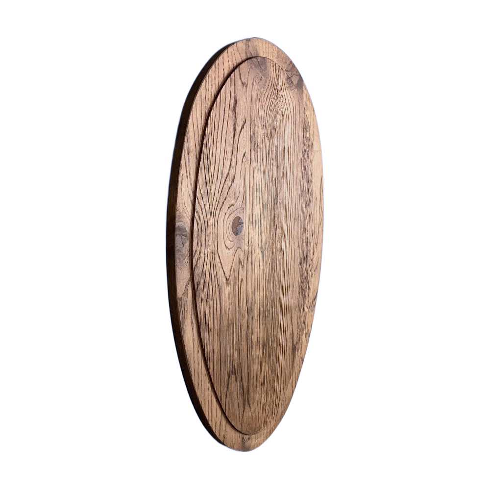 Wooden shield for deer trophy. Panel. Plaque. Antlers. 53x27cm 0301031