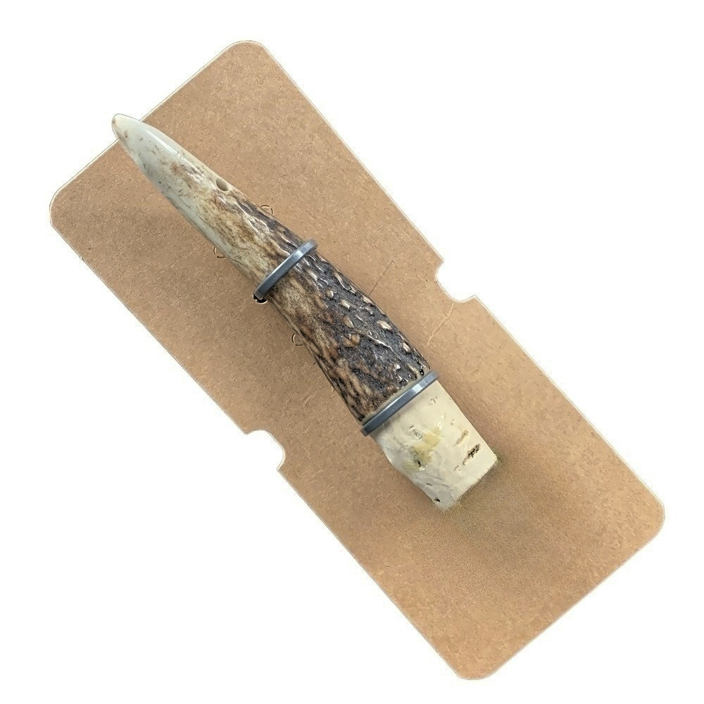 Tapon con real cuerno de ciervo, caza, vino, cerveza, botella, 172918