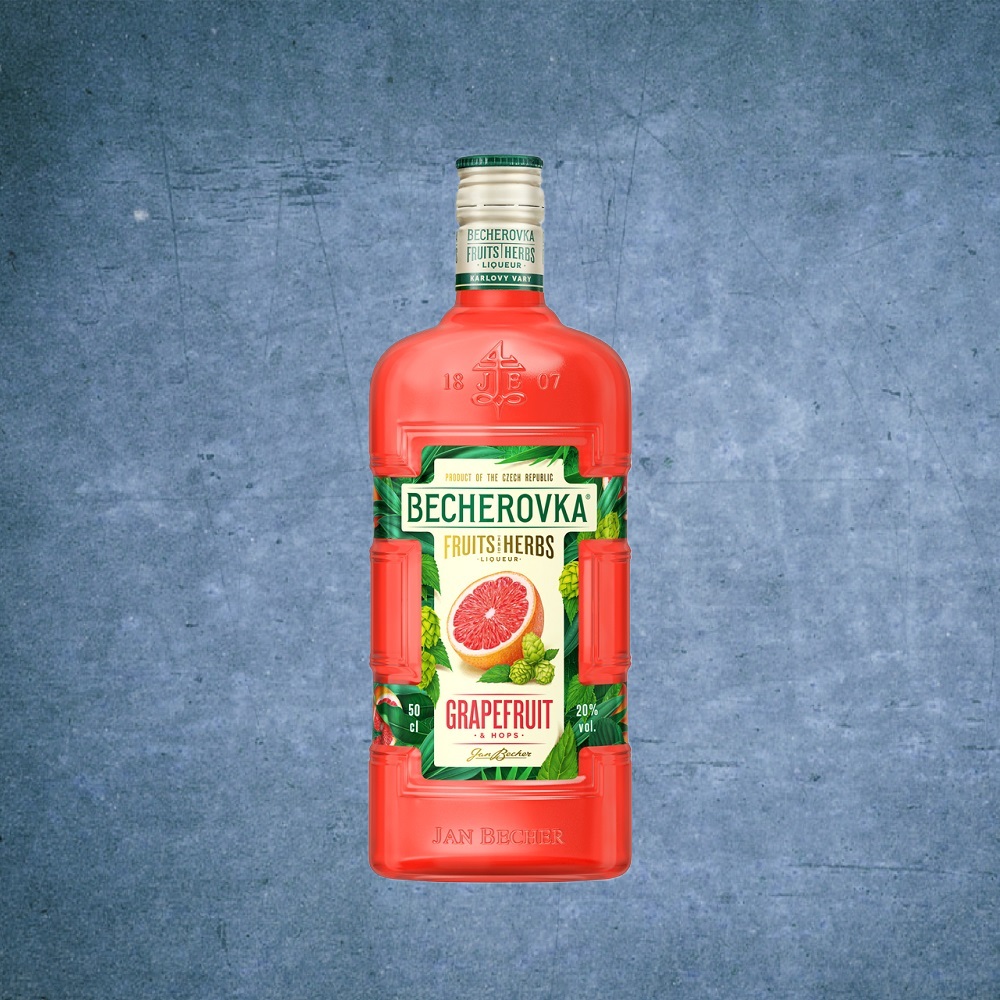 Becherovka Pompelmo e Luppolo - Liquore alle erbe - 500ml - IT