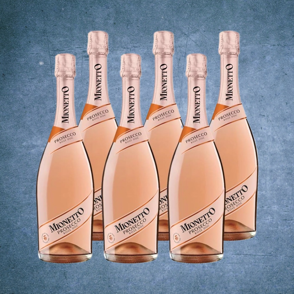 Mionetto Prosecco Rose\' DOC - 6x 750ml - DE