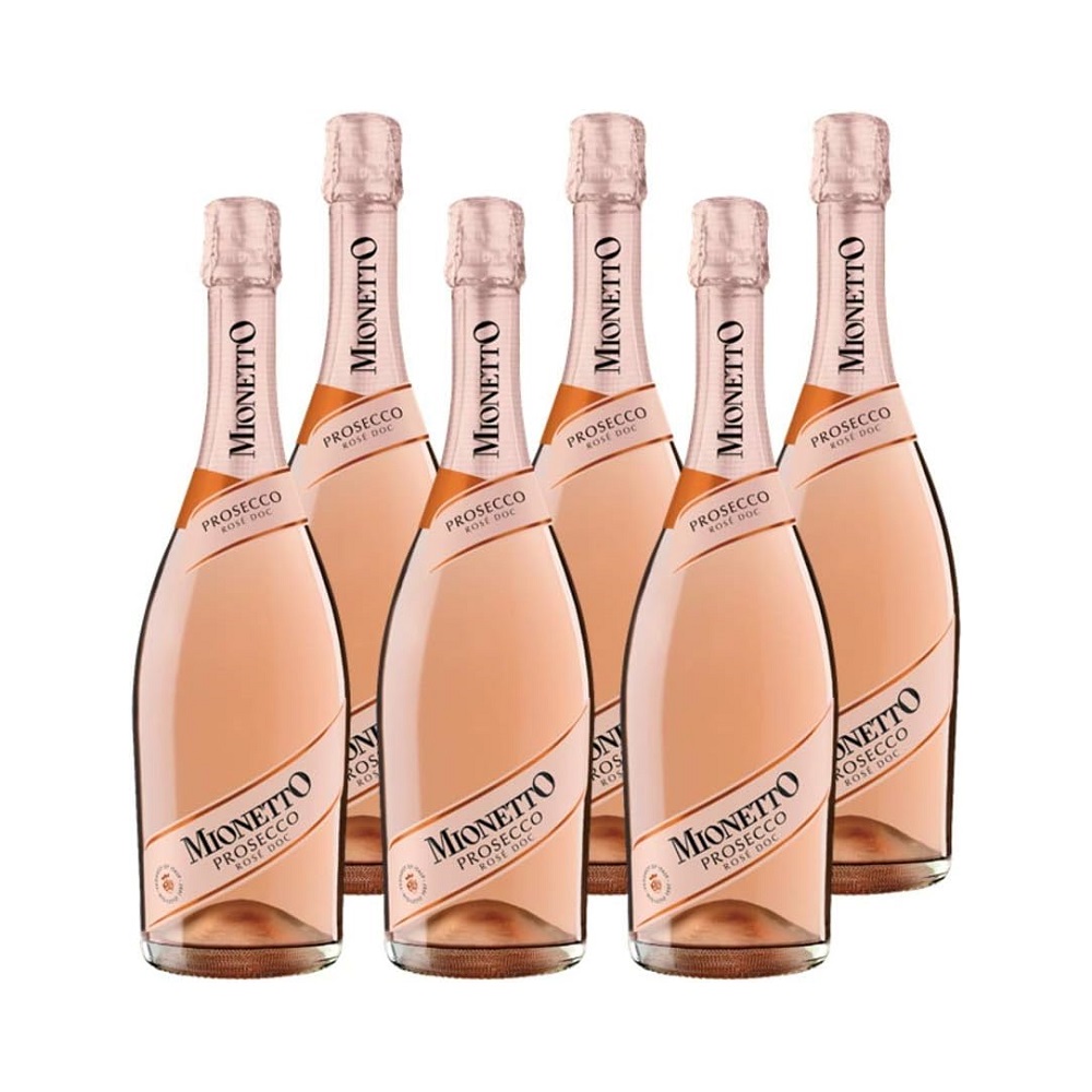 Mionetto Prosecco Rose\' DOC - 6x 750ml - DE
