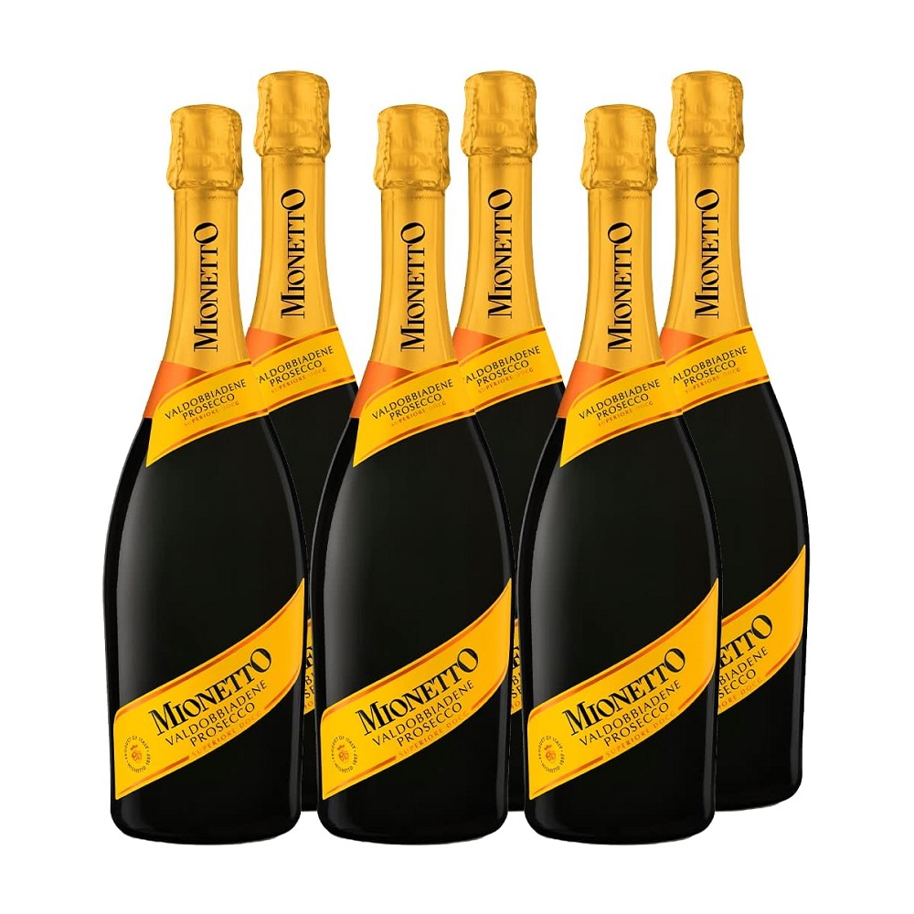 Mionetto Prosecco Superiore Valdobbiadene DOCG Extra Dry - 6x 750ml - IT