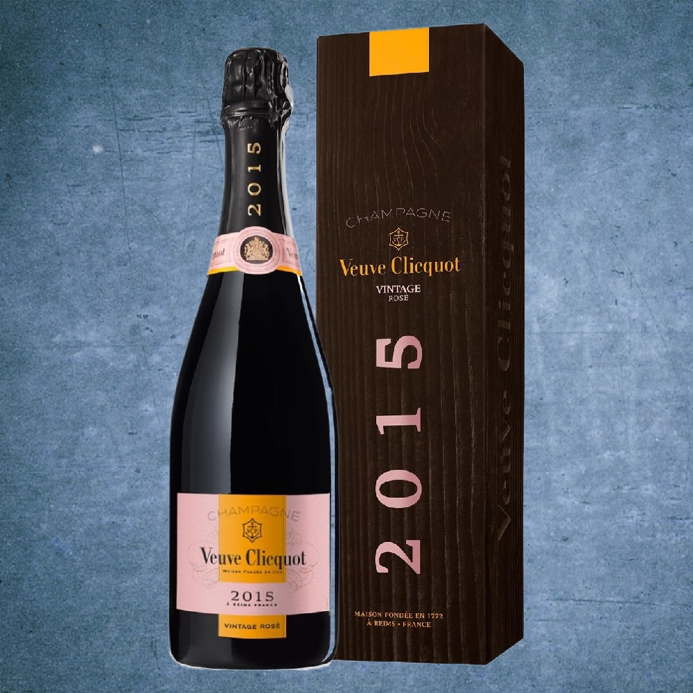 VEUVE CLICQUOT Rose\' Vintage 2015 - Champagne AOC - BOX - 750ml - IT