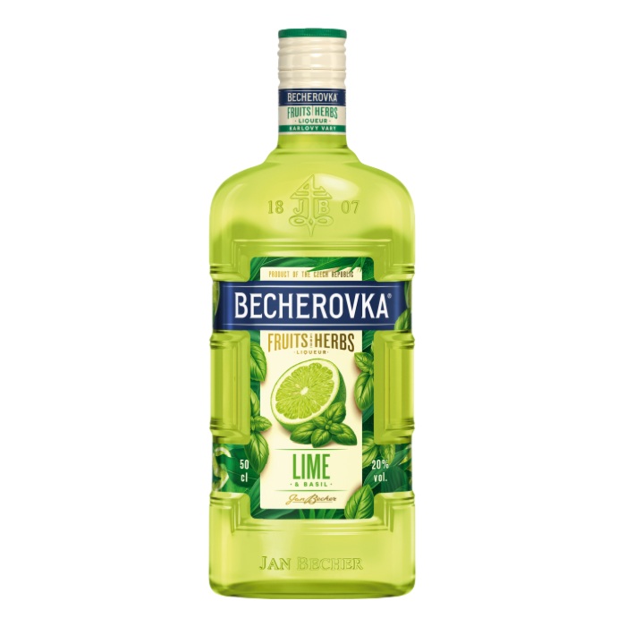 Becherovka Lime e Basilico - Liquore alle erbe - 500ml - IT