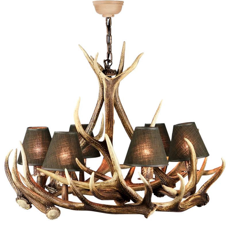 Lustre Bois de Cerf
