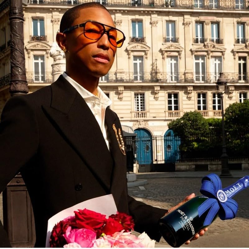 MOET ET CHANDON Brut Imperial Pharrell Williams Limited Edition Blu - 750ml