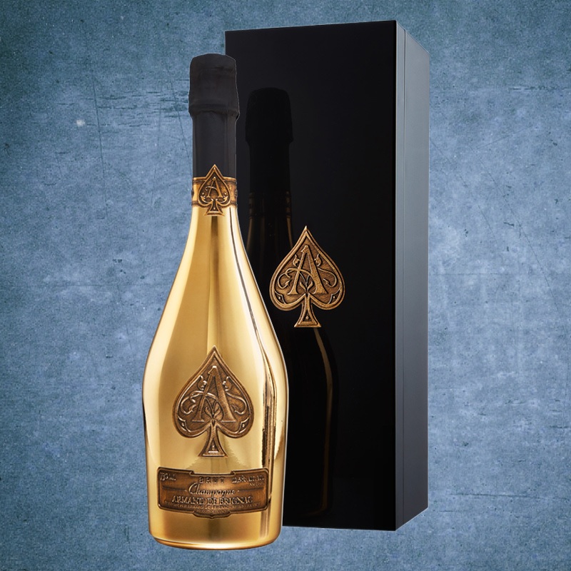 Armand De Brignac Brut Gold Bottle Giftbox - 750ml - IT