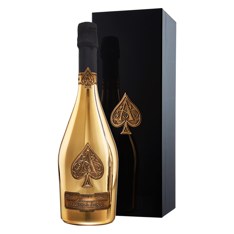 Armand De Brignac Brut Gold Bottle Giftbox - 750ml - IT